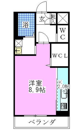 ディオス弐番館の物件間取画像